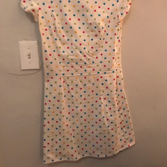 Shabby Apple white with multi colored polka dots - Picture 4 of 4